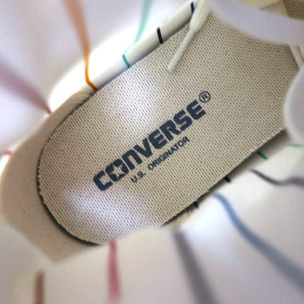 CONVERSE USA U.S.ORIGINATOR ALL STAR US KNEE-Hi sneakers 25.5cm bianco 1CL799 Nuovo