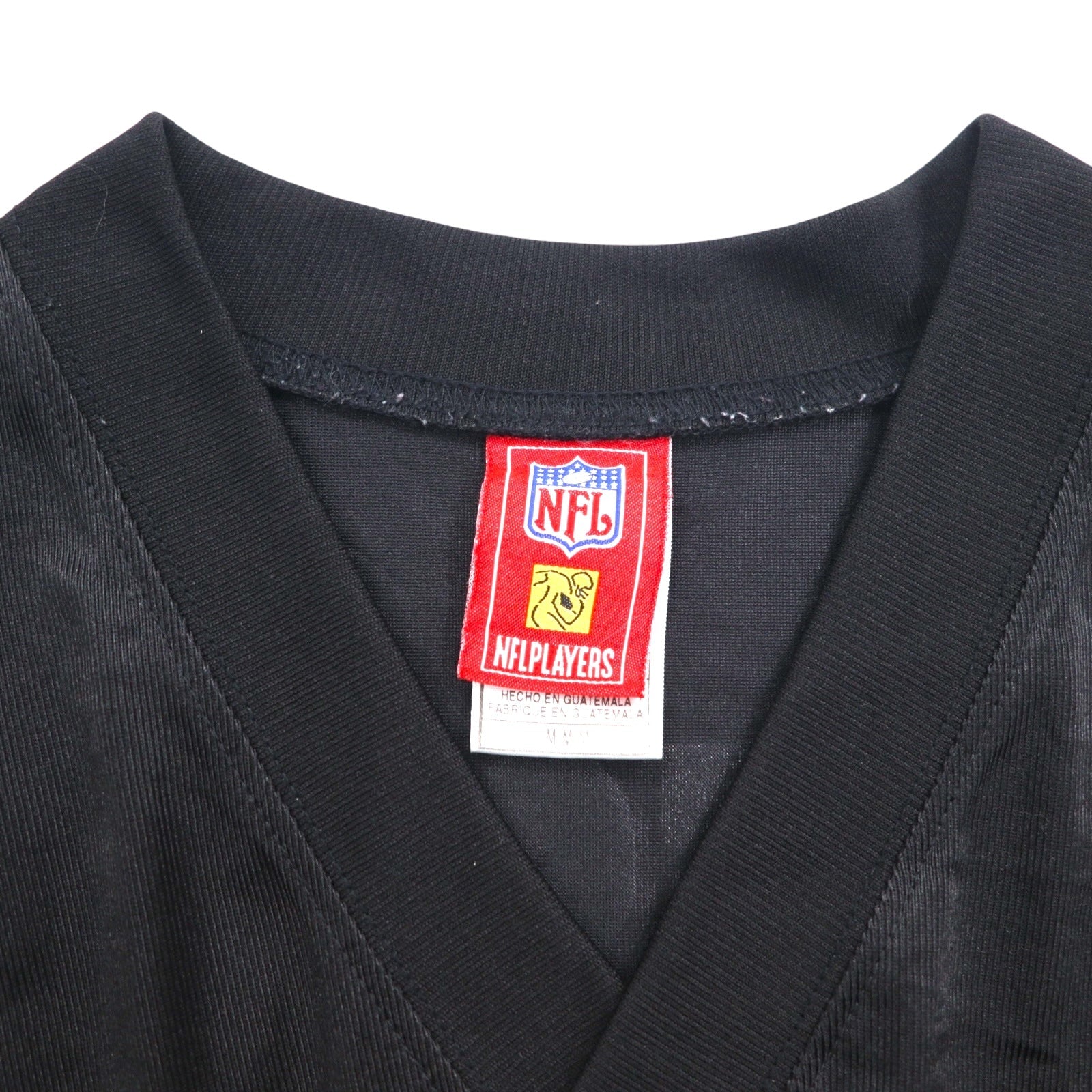Reebok Maglia da gioco NFL PLAYERS Uniforme da football americano M Nera Maglia Numerata