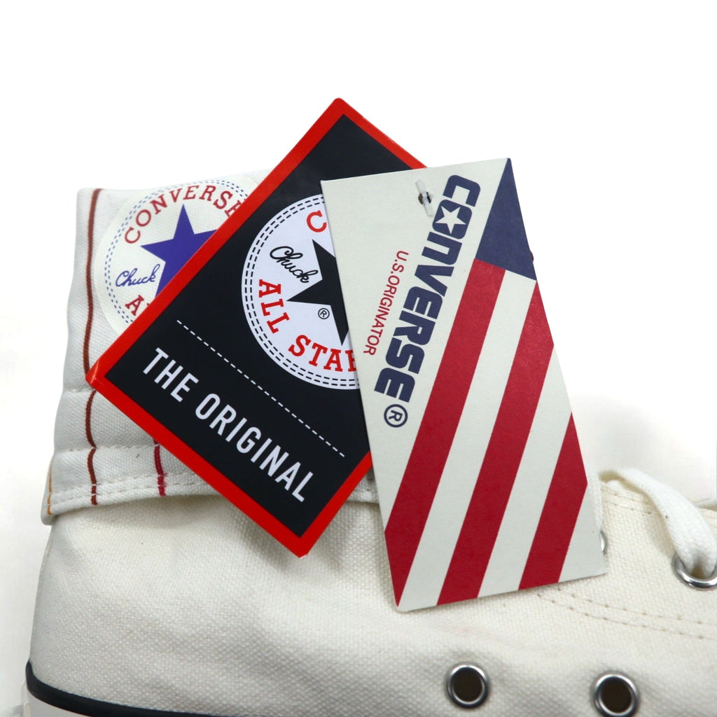 CONVERSE USA U.S.ORIGINATOR ALL STAR US KNEE-Hi sneakers 25.5cm bianco 1CL799 Nuovo