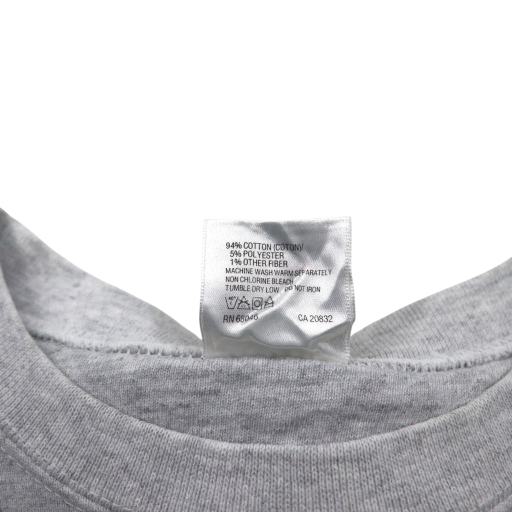TULTEX 90s USA Vintage Sweatshirt スウェット トレーナー M グレー コットン 90年代 USA製
