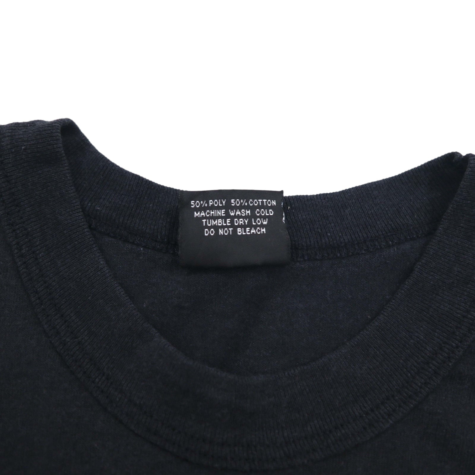 POW MIA Anni '80 Made in USA Cucitura singola T-shirt L Nera Militare Guerra del Vietnam ROTHCO