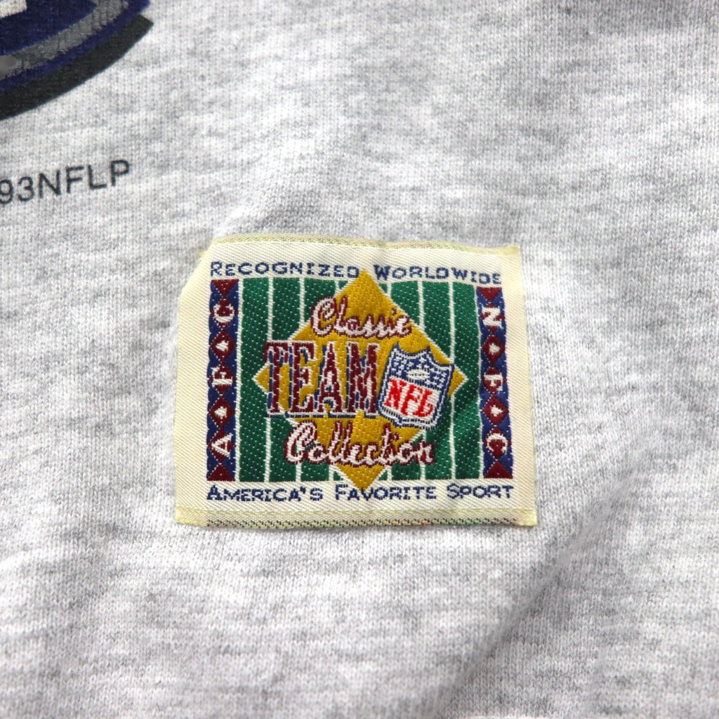 TULTEX 90s USA Vintage Sweatshirt スウェット トレーナー M グレー コットン 90年代 USA製