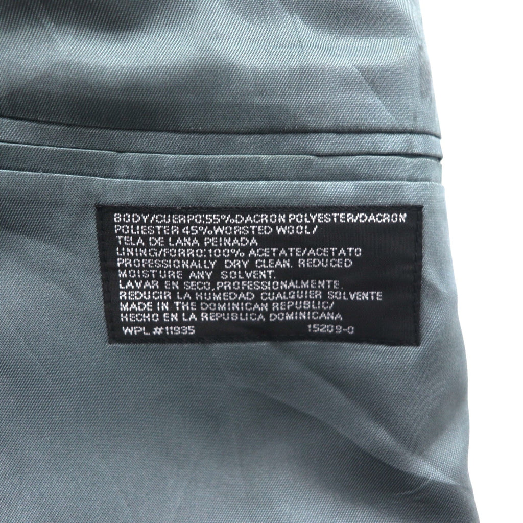 STAFFORD Blazer Blu Navy 2 Bottoni Giacca L Bottoni Dorati