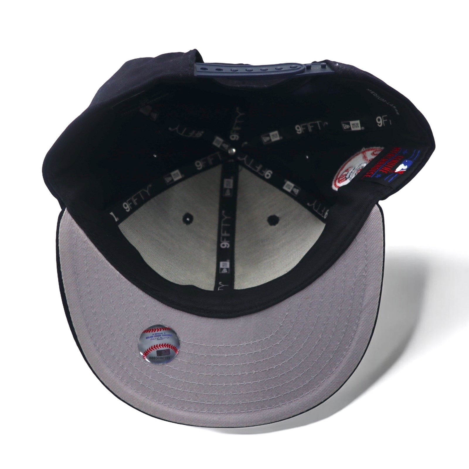 Cappellino da baseball snapback NEWERA M/L blu navy MLB New York Yankees