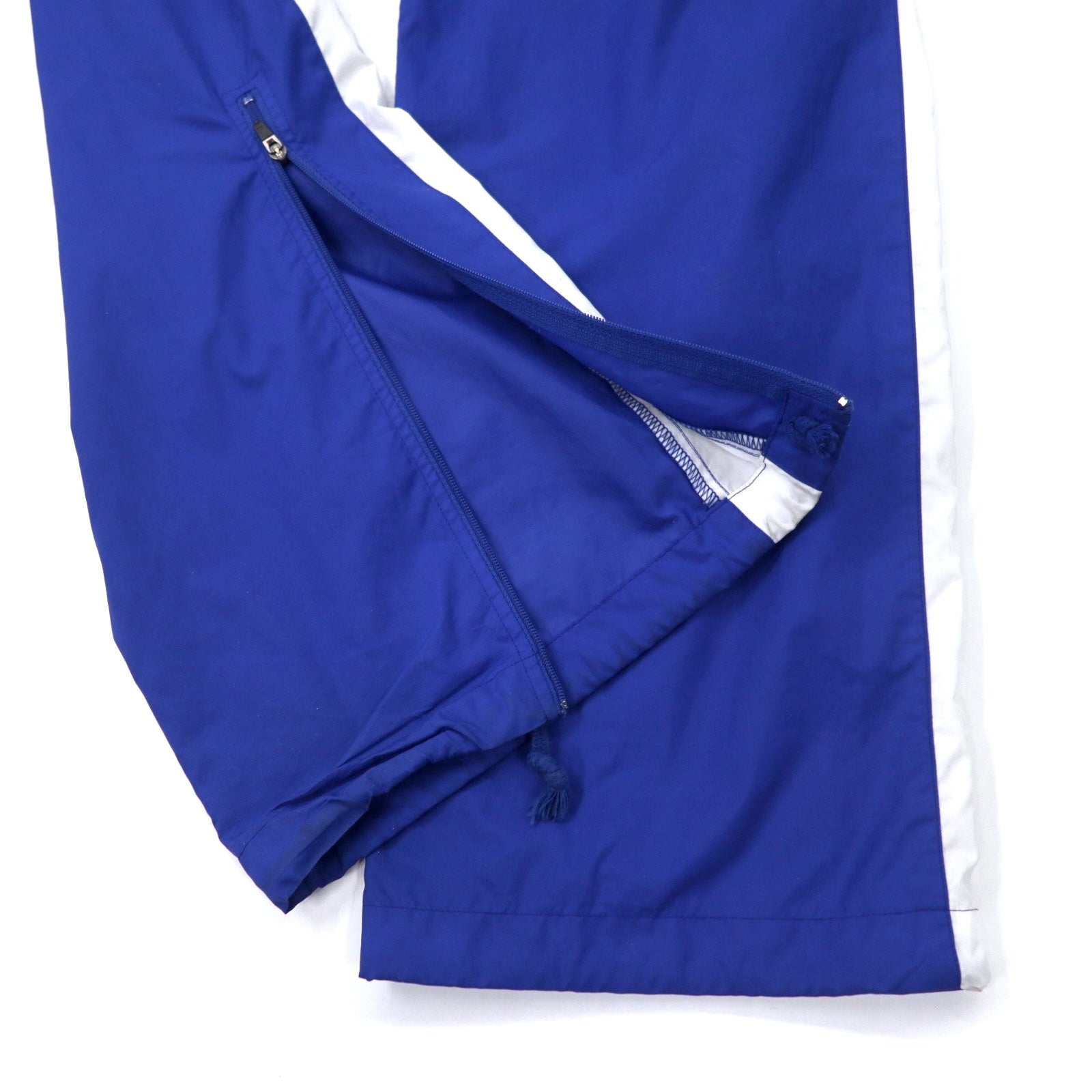 adidas pantaloni della tuta anni 2000, taglia M, blu, in poliestere, 3 strisce