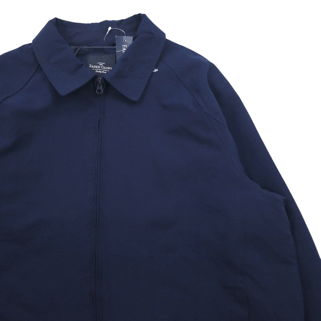 FADED GLORY スウィングトップ ハリントンジャケット L ネイビー ポリエステル 未使用品