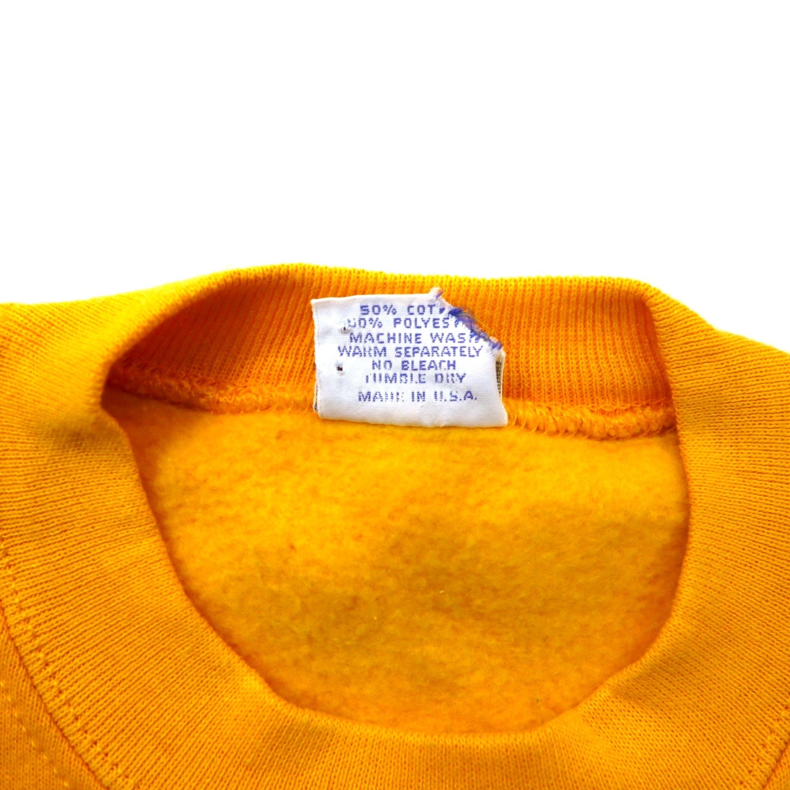 Crazy Shirts USA 90s ricamo felpa S giallo cotone felpato HONOLULU