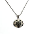 Hopi Vintage Indian Jewelry Necklace - Collana Hopi tribale in argento 925 con sole e gioielli indiani