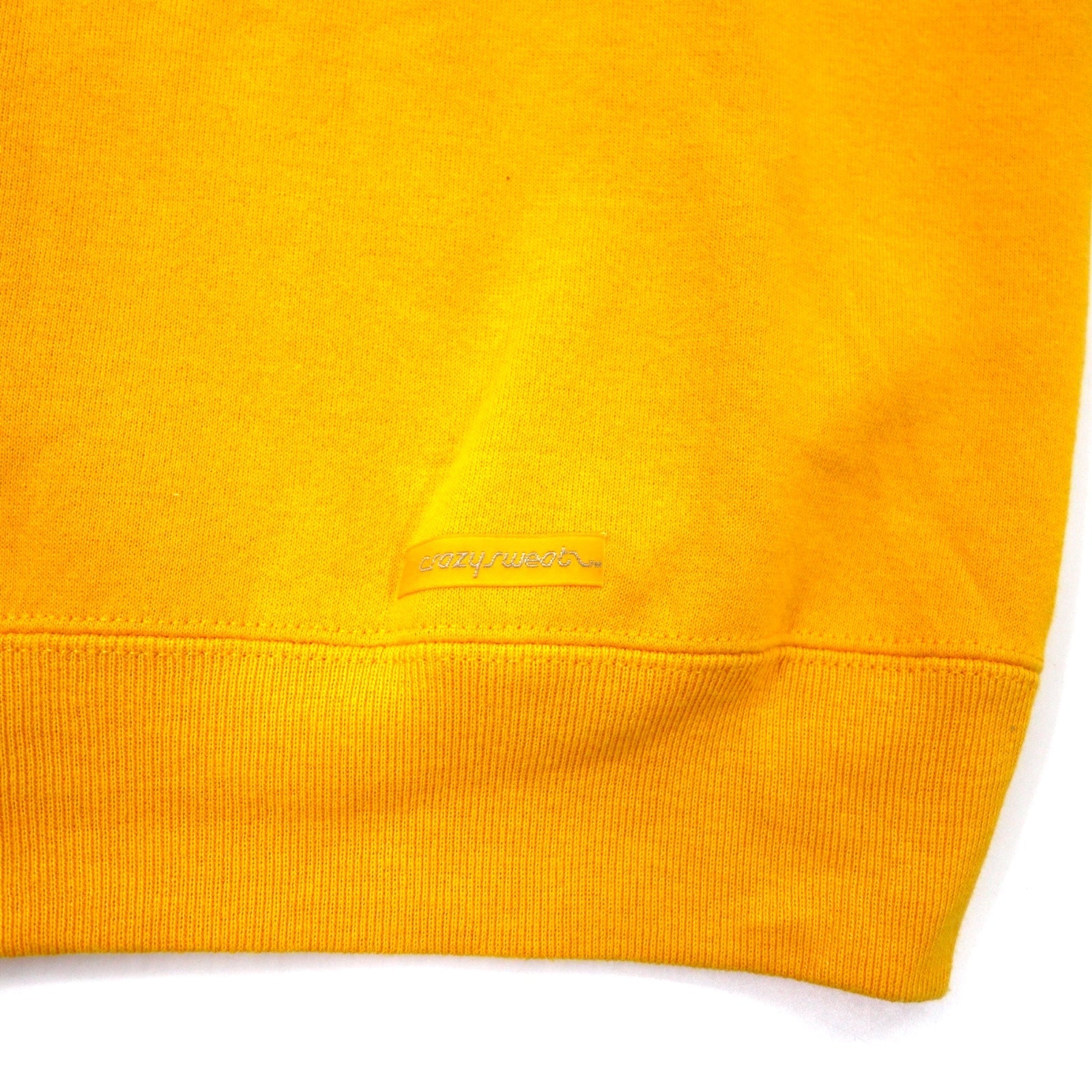 Crazy Shirts USA 90s ricamo felpa S giallo cotone felpato HONOLULU