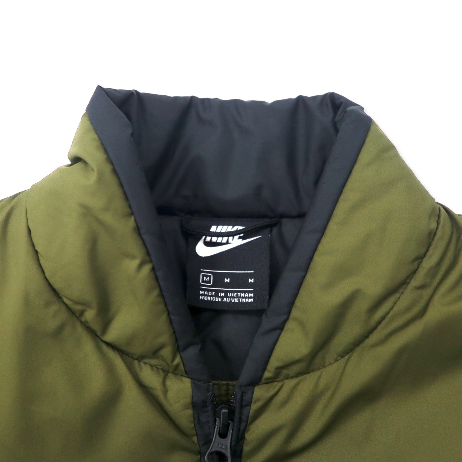 NIKE Giacca bomber imbottita con riempimento sintetico M Cachi Poliestere Logo Swoosh NSW SYNTHETIC FILL FZ CD9235-395