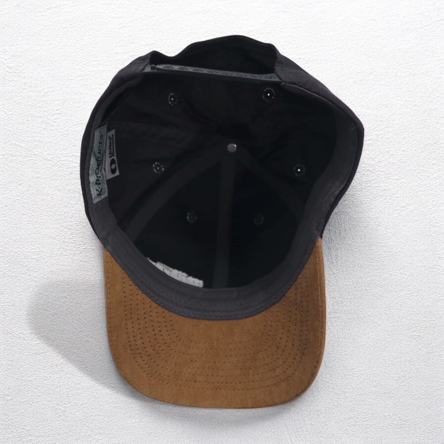 K-Products Cappellino da baseball snapback bicolore FREE Grigio Beige Azienda americana United Rentals