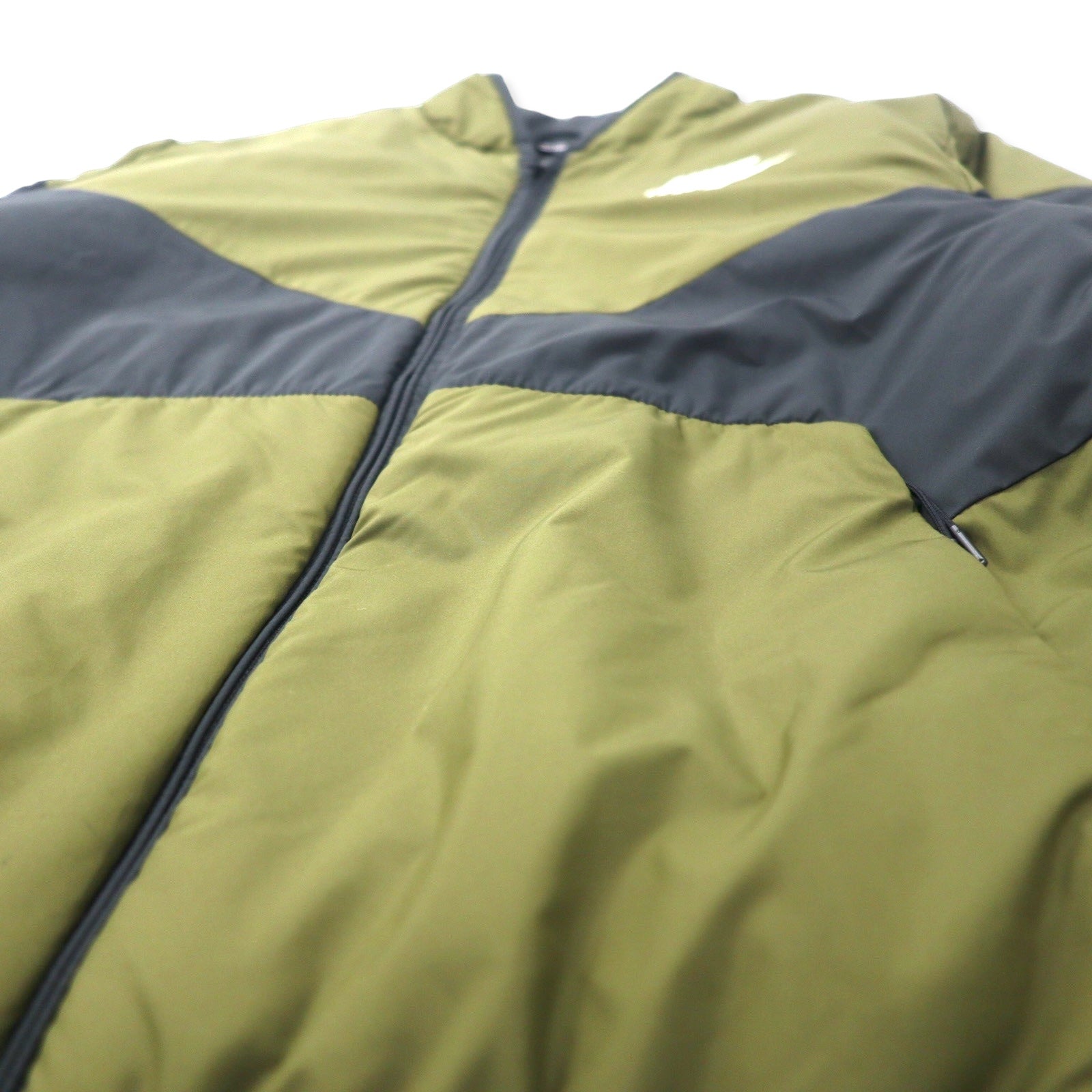 NIKE Giacca bomber imbottita con riempimento sintetico M Cachi Poliestere Logo Swoosh NSW SYNTHETIC FILL FZ CD9235-395