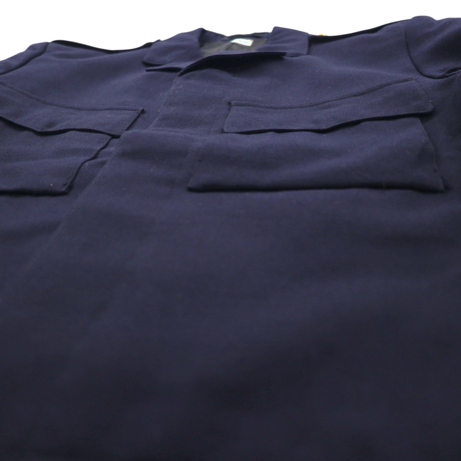 70s Swedish Vintage Military Uniform アイクジャケット ユーロ ミリタリージャケット S ショート 短丈 エポレット 金ボタン CBV KARLSKRONA 70年代 スウェーデン軍