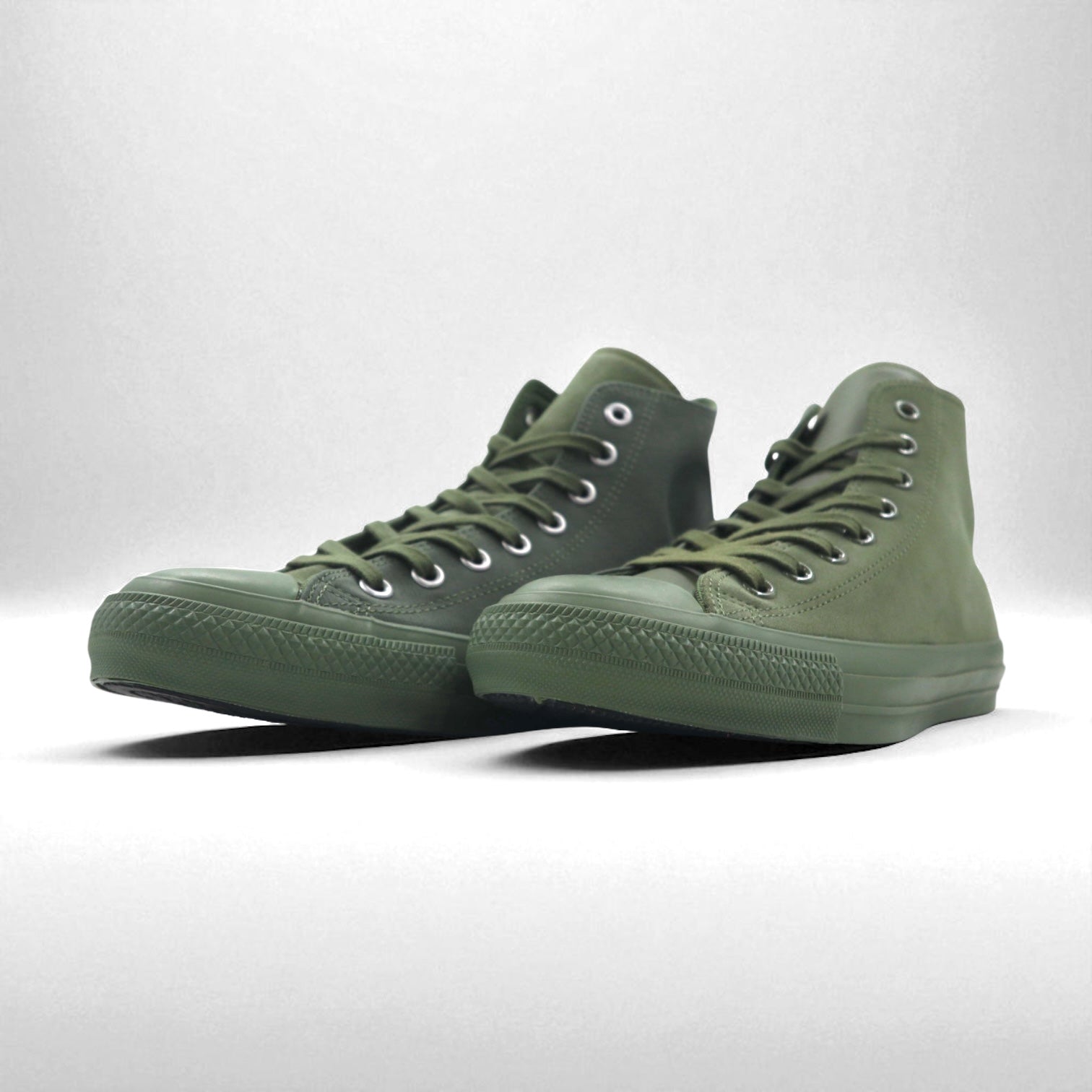 CONVERSE × ENGINEERED GARMENTS × BEAMS All Star ALL STAR 100 OX Scarpe da ginnastica alte 26.5cm Cachi Suede Pelle Tela 1CL015 Nuovo con etichette