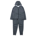 NIKE トラックジャケット ジャージ フーディ セットアップ S グレー ポリエステル THERMA-FIT DD2125-010
