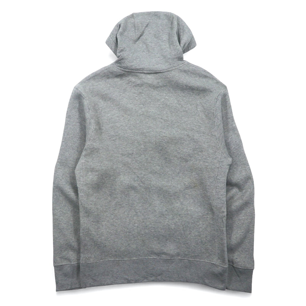 NIKE Felpa con cappuccio pullover stampa logo Swoosh M grigia NSW CLUB HOODIE BV2973-063 Made in Pakistan Articolo nuovo