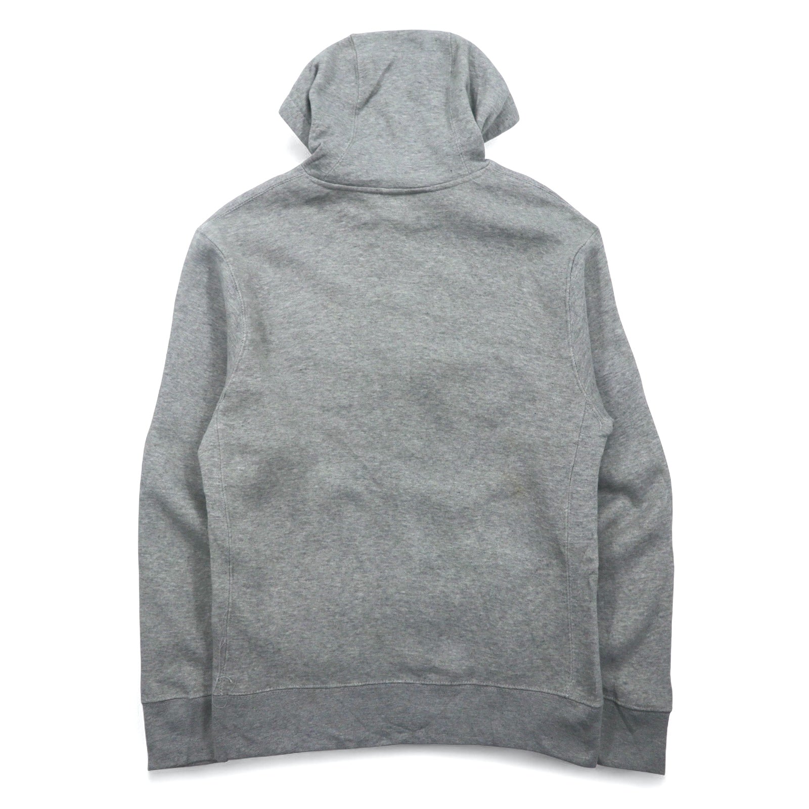 NIKE Felpa con cappuccio pullover stampa logo Swoosh M grigia NSW CLUB HOODIE BV2973-063 Made in Pakistan Articolo nuovo
