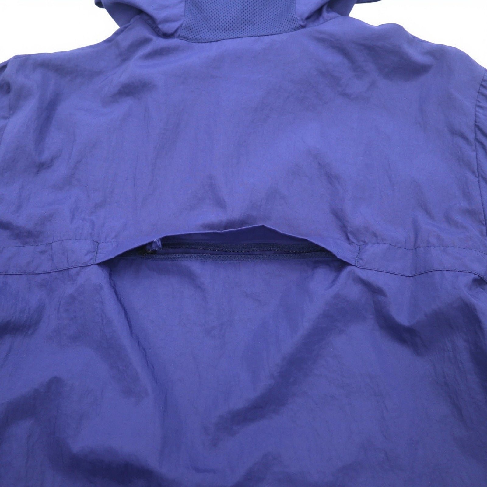 NIKE Giacca a vento con mezza zip M Blu navy logo sulle maniche Swoosh NSW JKT HD WVN PKBL 833867-429