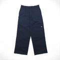 Dickies ダブルニー ワークパンツ チノパンツ L ネイビー ポリエステル コットン ワイド 85283DN