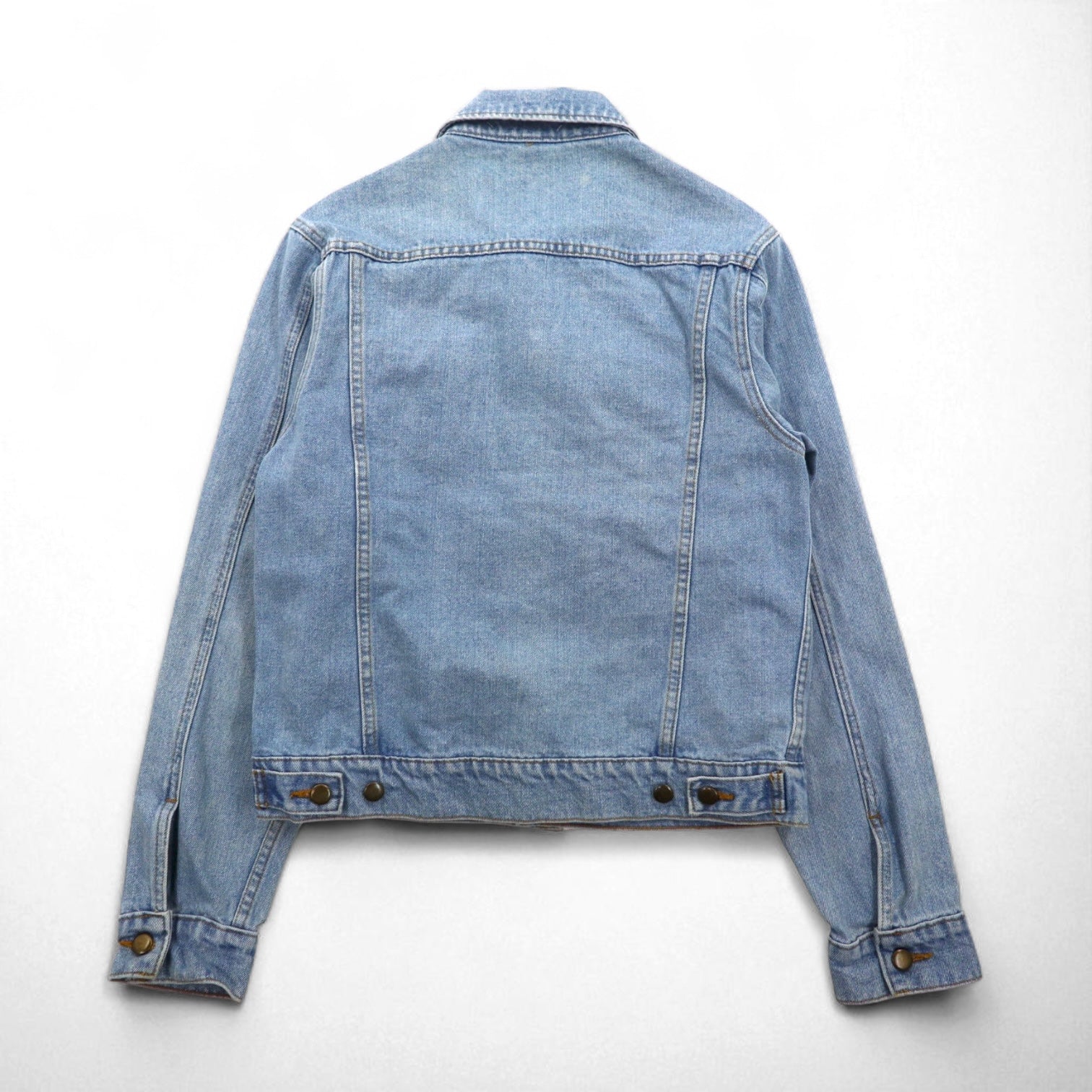 American Apparel USA Denim Jacket G Jean S Indigo Blue Cotton