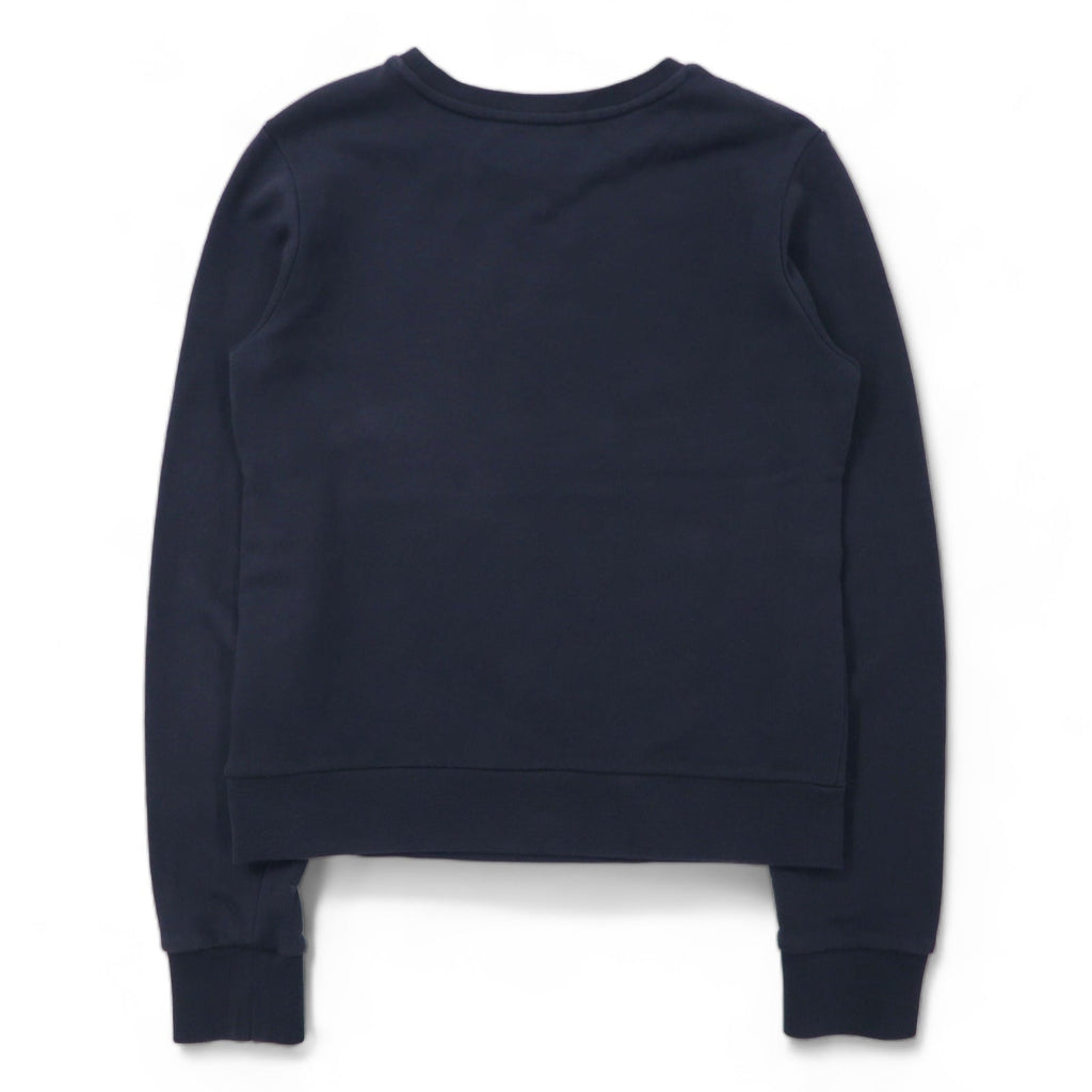 Felpa con stampa A.P.C. XS blu navy cotone V2.0 by touitronic
