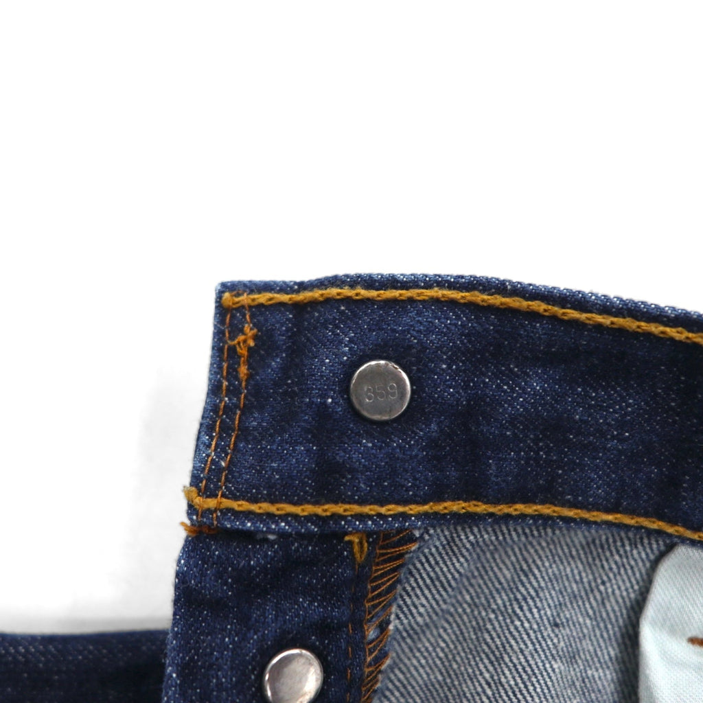 Levi's 00s 501 Jeans dritti denim M indaco blu button-fly