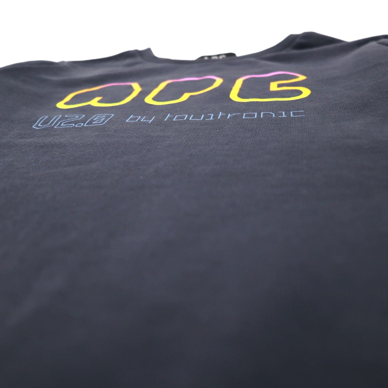Felpa con stampa A.P.C. XS blu navy cotone V2.0 by touitronic