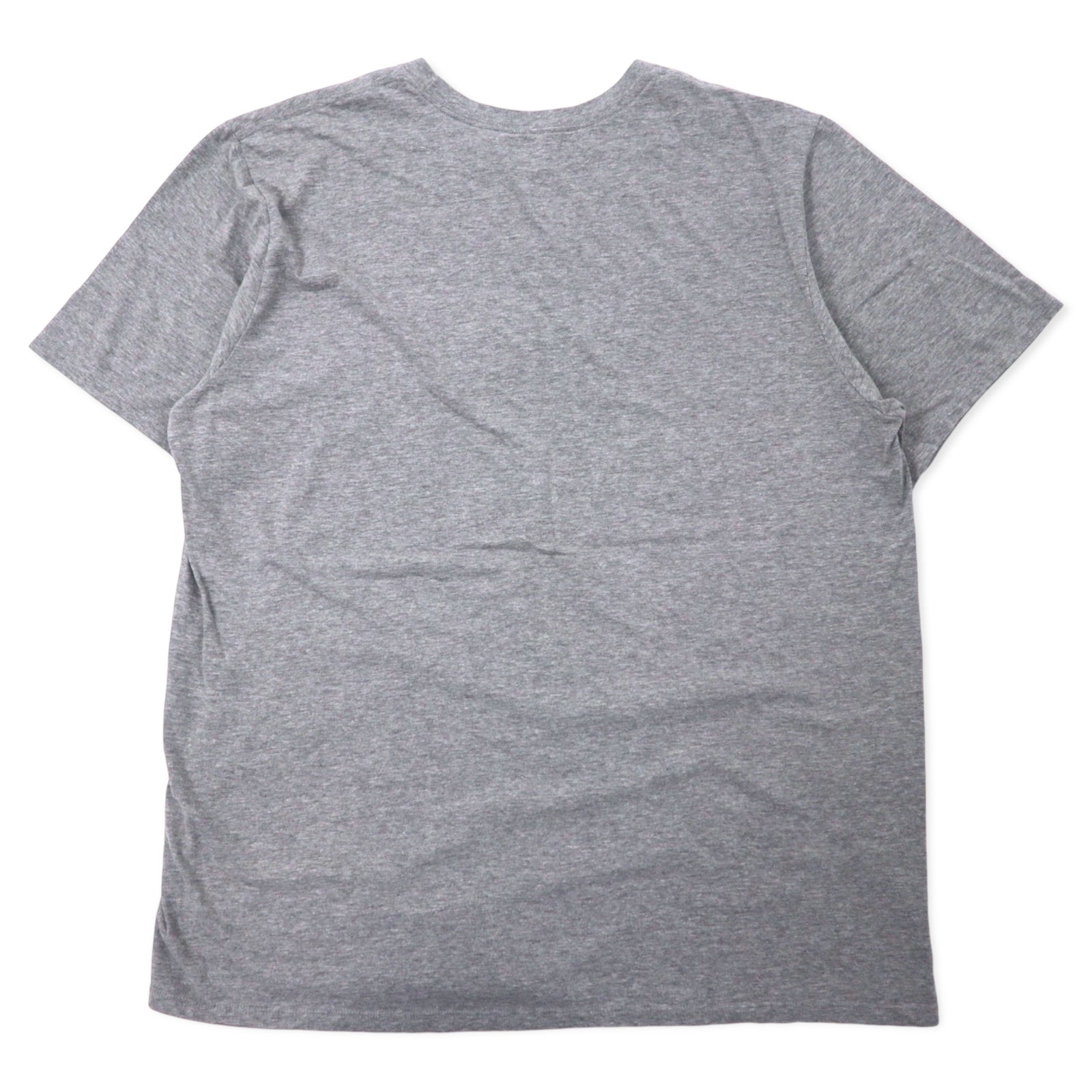 T-Shirt Nike con stampa logo Swoosh, taglia XXL, grigio, cotone, taglio atletico, taglia grande, prodotto a El Salvador