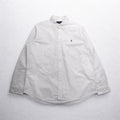 RALPH LAUREN Camicia Oxford button-down 2XL bianca CLASSIC FIT con ricamo piccolo pony
