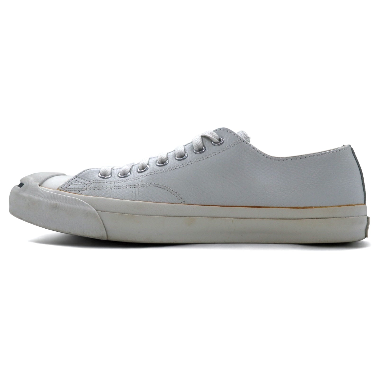CONVERSE Jack Purcell, pelle goffrata serpente, JACK PURCELL EMBOS SNAKE, sneakers in pelle, 28 cm, bianco, 1CK500