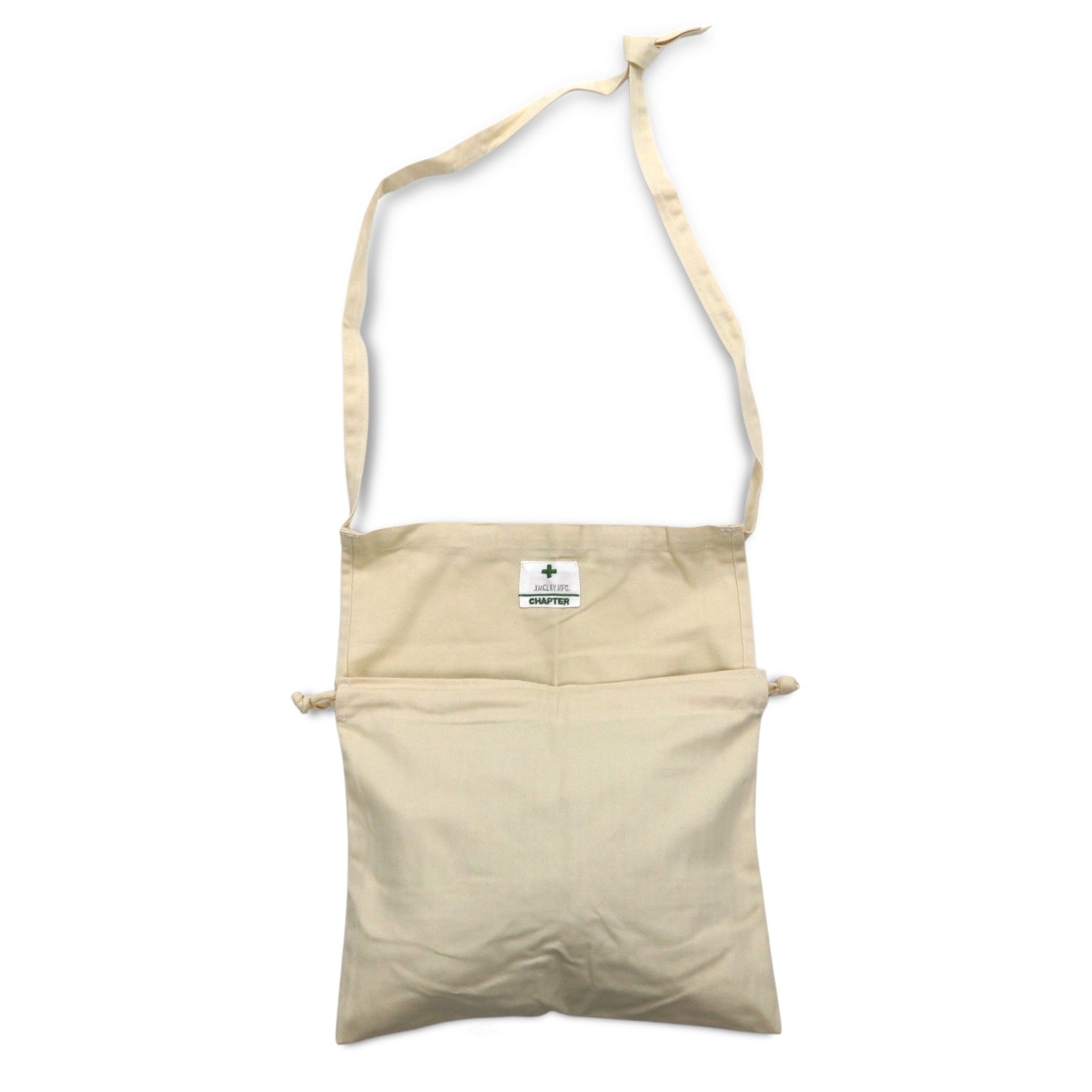 US ARMY Esercito americano American Red Cross Croce Rossa Americana Borsa grembiule 2WAY con coulisse Borsa a tracolla militare YMCL KY Nuovo con etichette