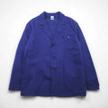 Vintage 70s Italy Made Work Jacket FRATELLI MONTI 70年代 イタリア製 ユーロワーク カバーオール ワークジャケット XL ブルー SANFOR
