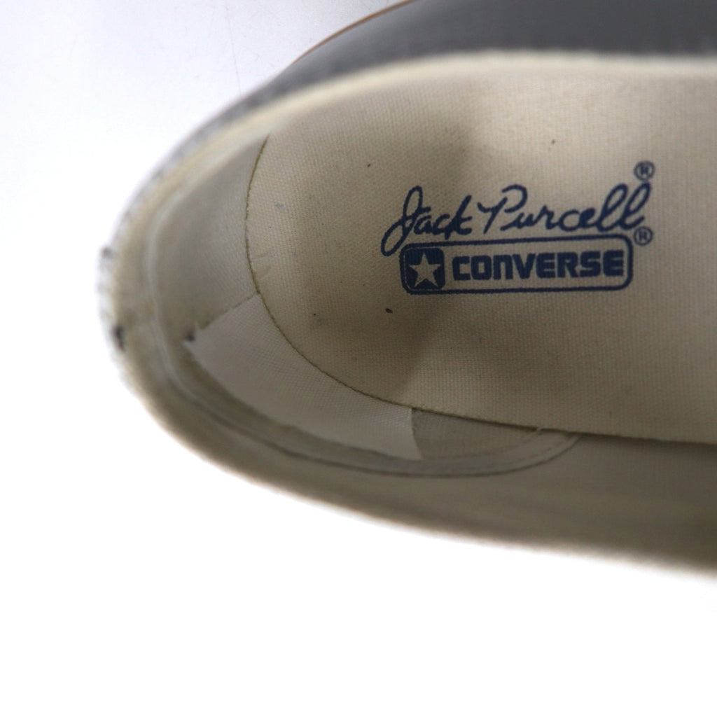 CONVERSE Jack Purcell, pelle goffrata serpente, JACK PURCELL EMBOS SNAKE, sneakers in pelle, 28 cm, bianco, 1CK500