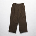 LAUREN RALPH LAUREN 90年代 120's & CASHMERE カシミヤ 2タック ワイド スラックスパンツ M ブラウン ウール