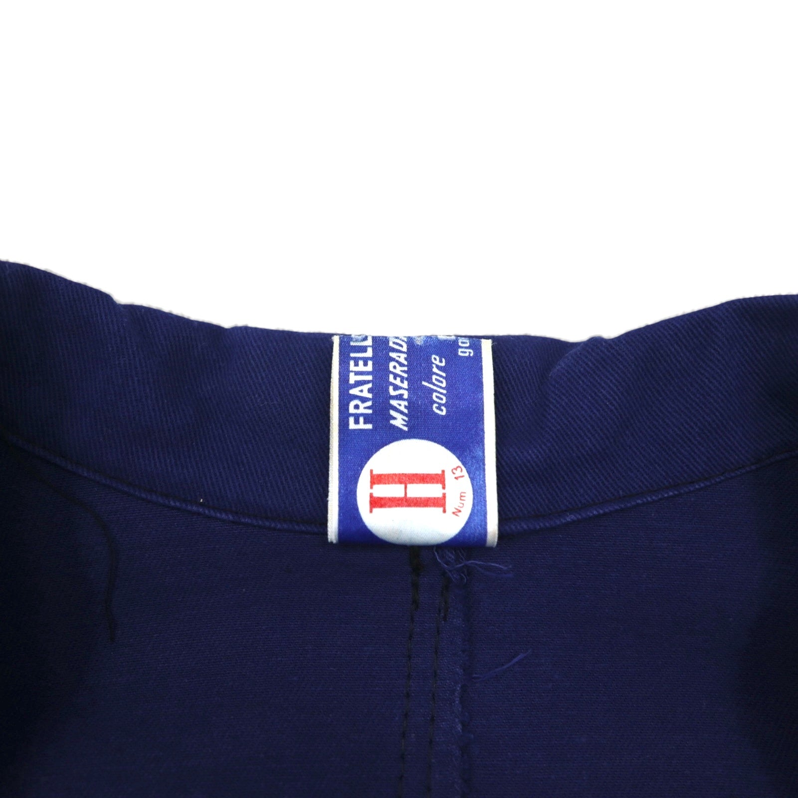 Giacca da lavoro vintage anni '70 Made in Italy FRATELLI MONTI anni '70 Giacca da lavoro europea Salopette XL Blu SANFOR