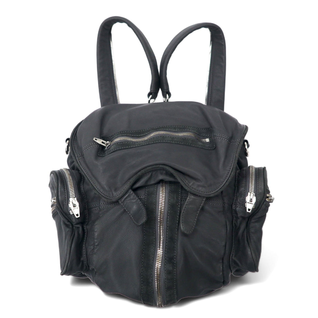 ALEXANDER WANG Borsa a mano/zaino 2WAY in pelle di agnello, grigio, modello MARTI
