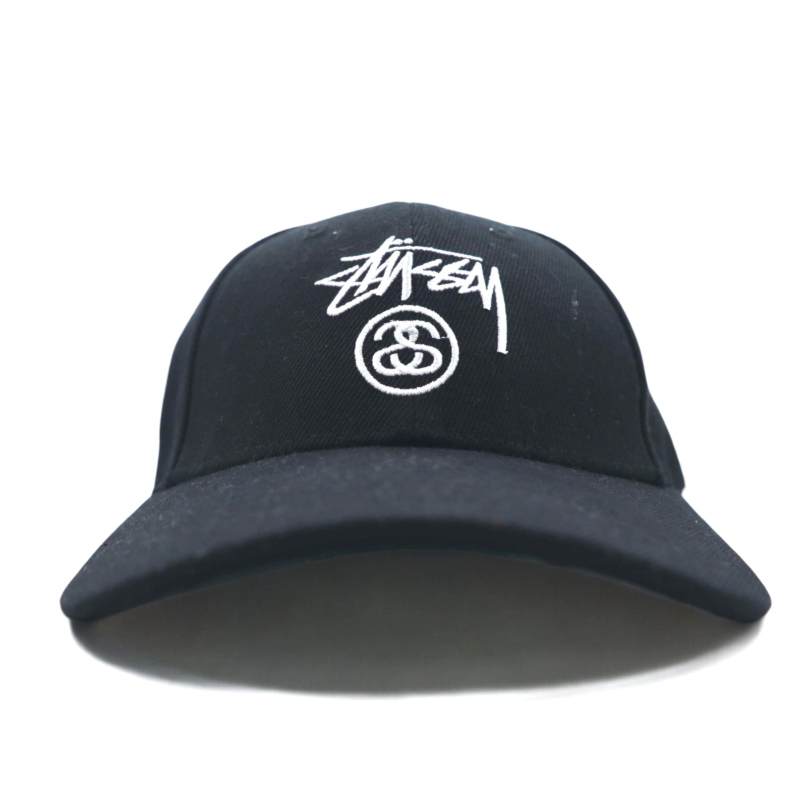 stussy CAPZ cappellino da baseball nero snapback ricamo logo stock logo Chanel