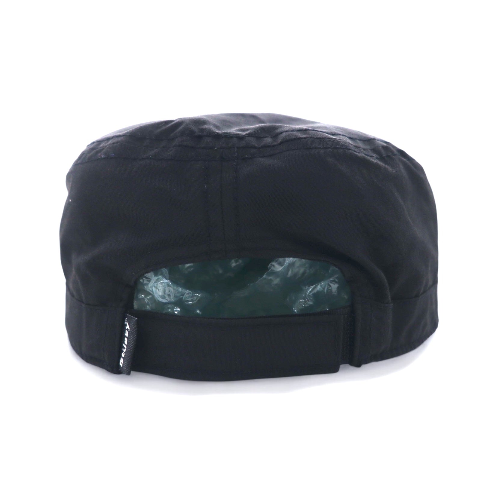 stussy CAPZ cappellino snapback work cap NERO regolabile con velcro TAGLIA UNICA
