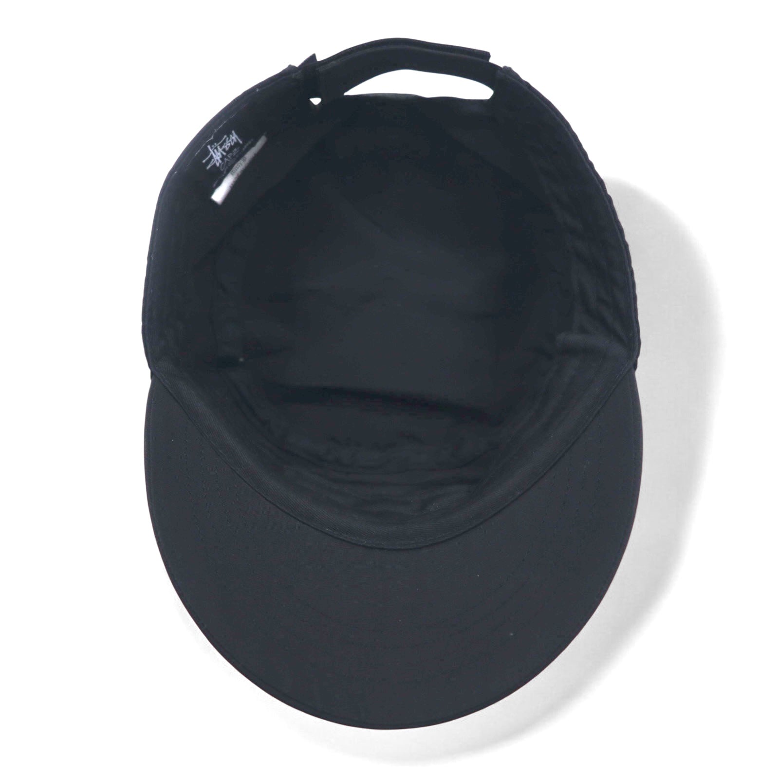 stussy CAPZ cappellino snapback work cap NERO regolabile con velcro TAGLIA UNICA