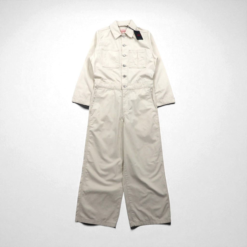 Levi's Tuta iconica Iconic jumpsuit almond milk Tuta intera S beige A5930-0003 Nuova con cartellino
