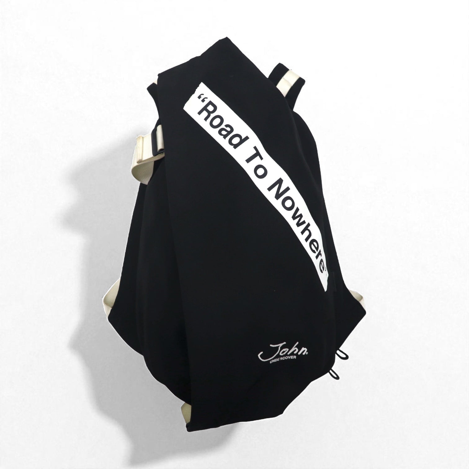 JohnUNDERCOVER × Cote&Ciel Isar ISAR Zaino road to nowhere Backpack nero