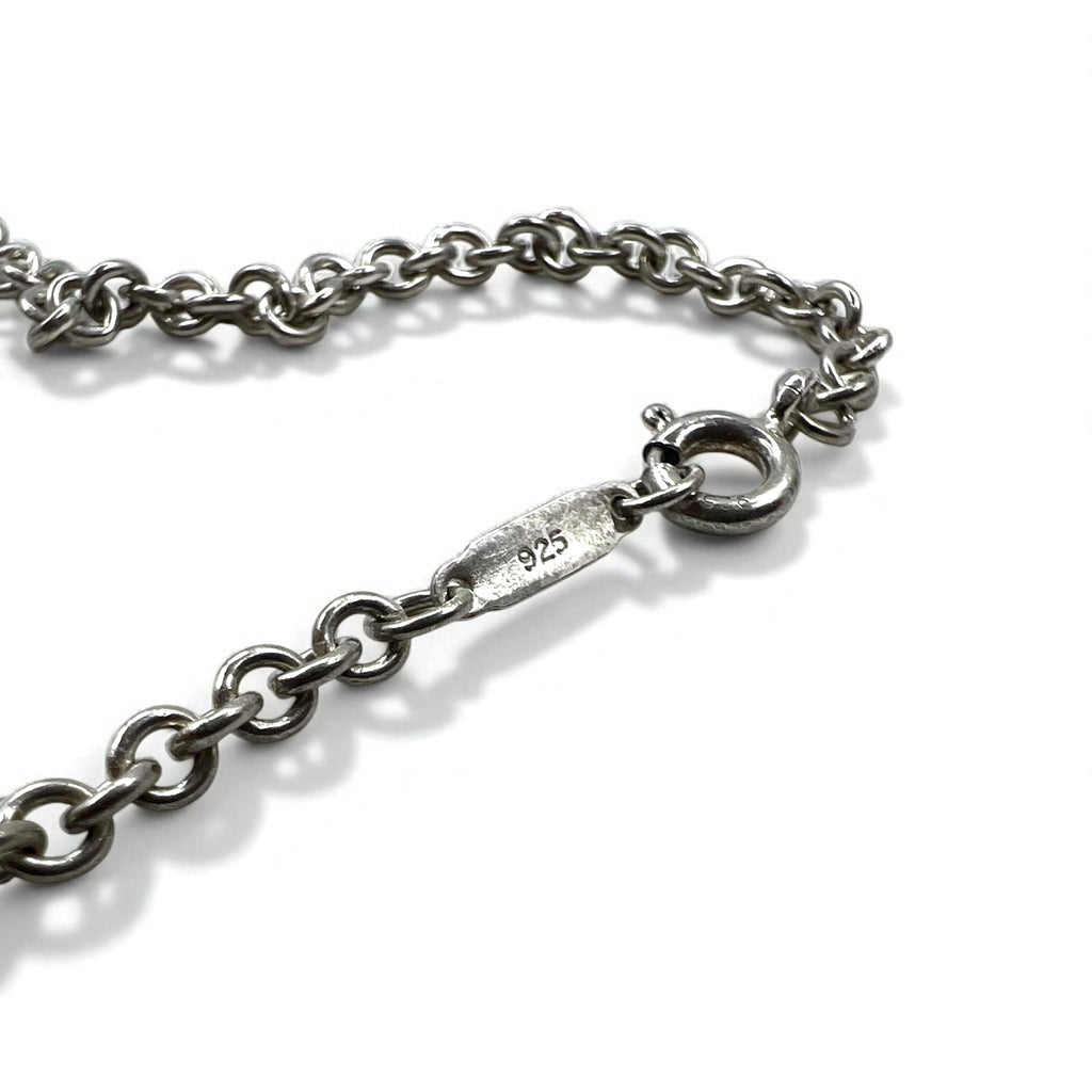 TIFFANY & CO. トレフォイル クローバー キー ネックレス SILVER 925 シルバー チェーン ペンダント