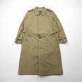 BURBERRY バルマカーンコート ステンカラーコート L ベージュ エポレット ベルト付き