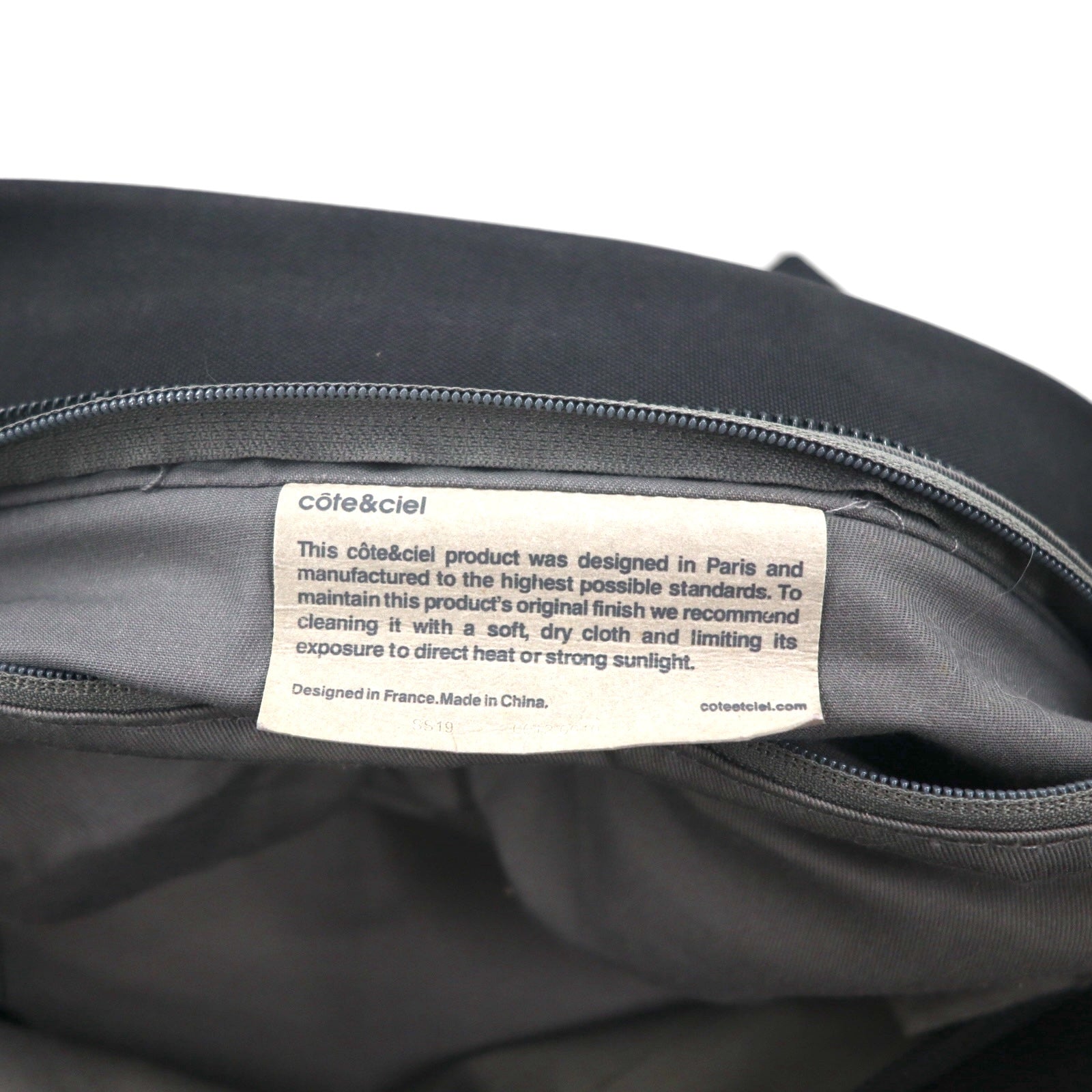JohnUNDERCOVER × Cote&Ciel Isar ISAR Zaino road to nowhere Backpack nero