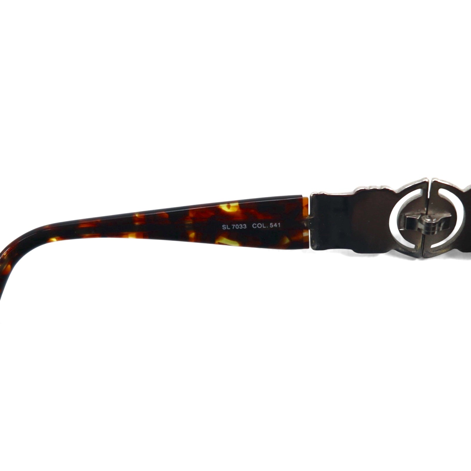 FENDI Occhiali da sole vintage Boston con montatura in metallo tartarugata SL7033 Made in Italy