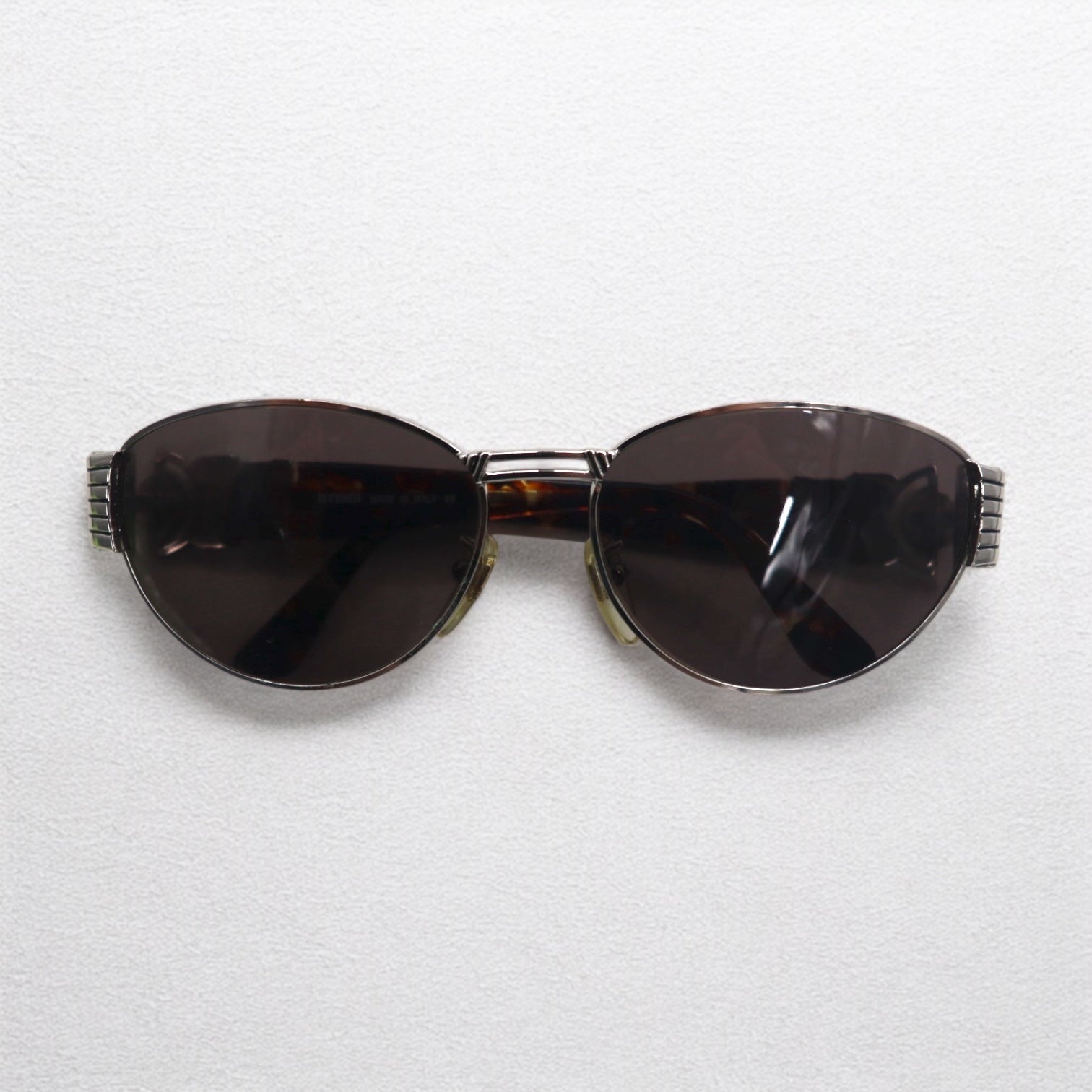 FENDI Occhiali da sole vintage Boston con montatura in metallo tartarugata SL7033 Made in Italy