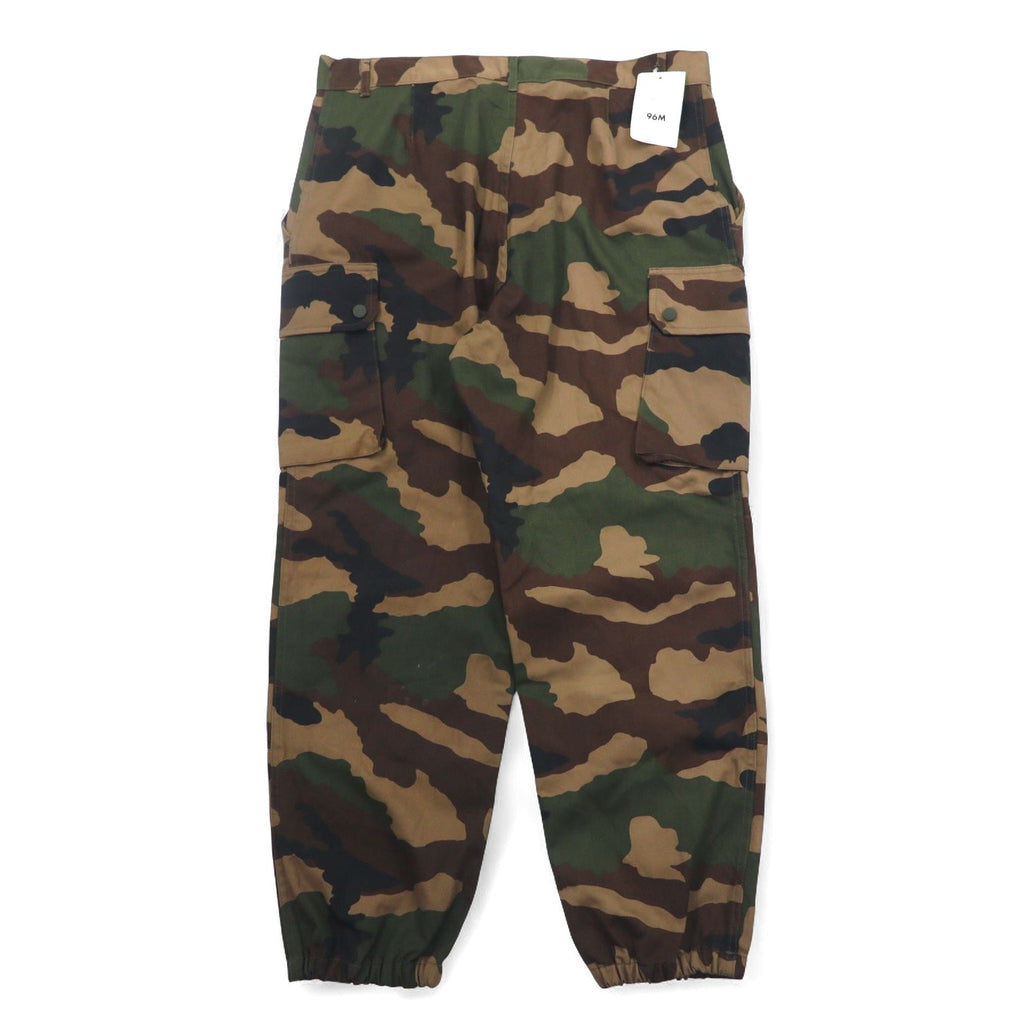 Pantaloni cargo F-2 con doppio strato al ginocchio dell'esercito francese, taglia 96M, colore kaki mimetico BIRMINGHAM / F2 Militare MAGECO, deadstock, nuovo.