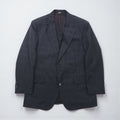 Ralph Lauren 80年代 USA製 UNION MADE 2B テーラードジャケット ブレザー XL チェック POLO UNIVERSITY CLUB 羊毛 Rich's Executive Shop ACTWUタグ