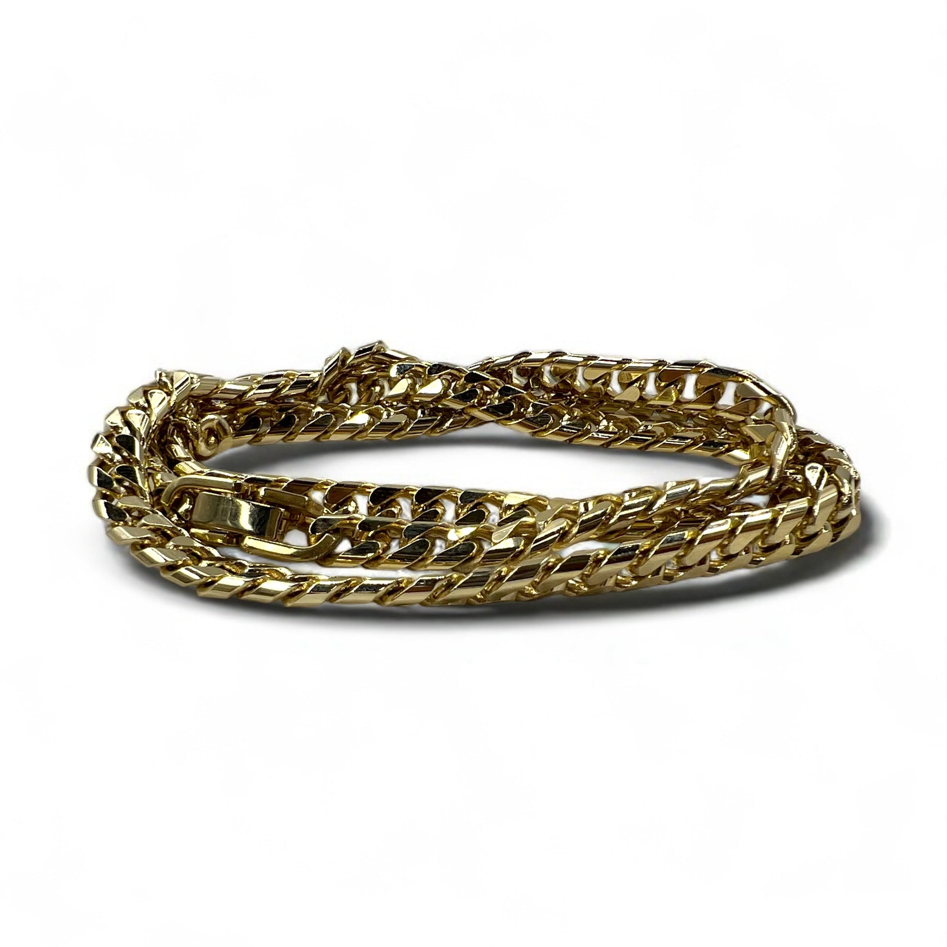 Vintage Heavy Gold Necklace - Collana Bracciale 2WAY KIPPEI Heavy Chain in Oro