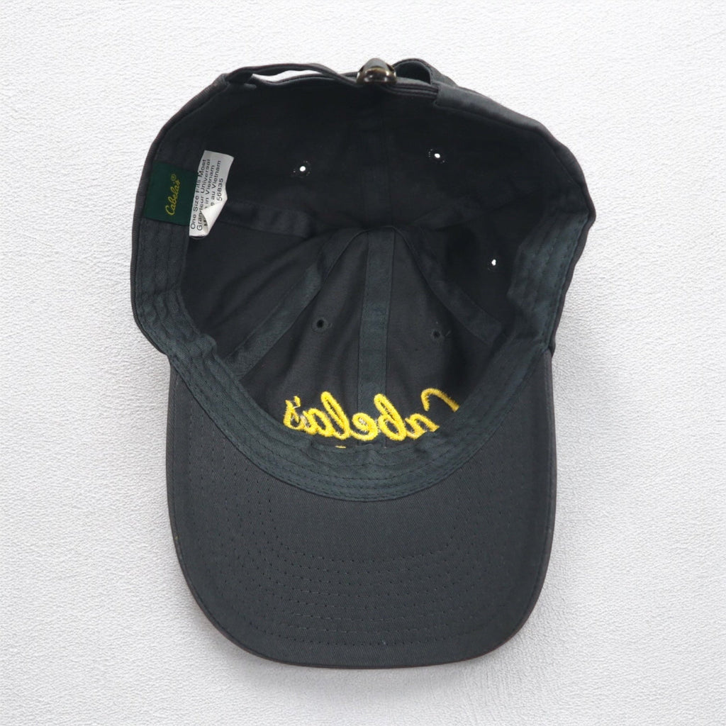 Cabela's アウトドア ベースボールキャップ FREE ベルト グレー コットン